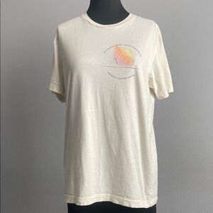 Auraura House Wellness Bella Canvas Cream T-Shirt with Logo Graphic